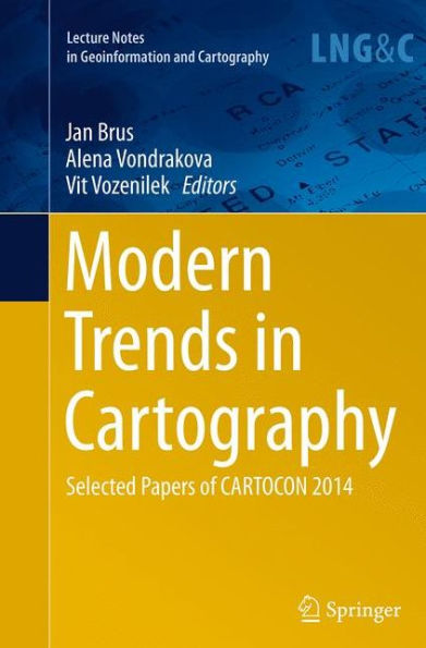 Modern Trends Cartography: Selected Papers of CARTOCON 2014