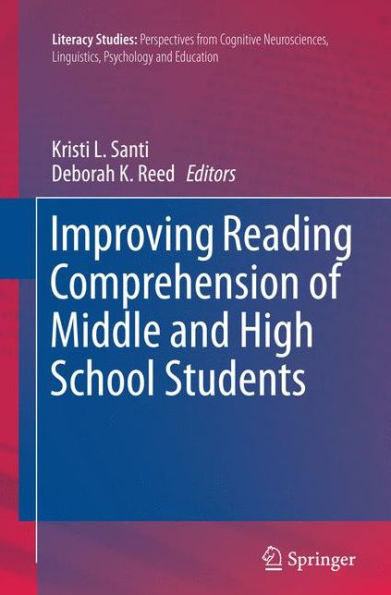 Improving Reading Comprehension of Middle and High School Students