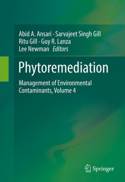 Phytoremediation: Management of Environmental Contaminants, Volume 4