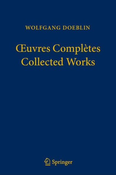 Ouvres Complètes-Collected Works