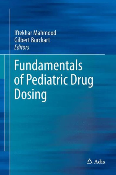 Fundamentals of Pediatric Drug Dosing