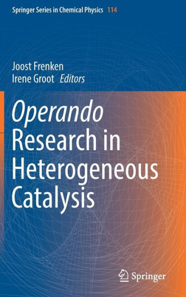 Operando Research Heterogeneous Catalysis