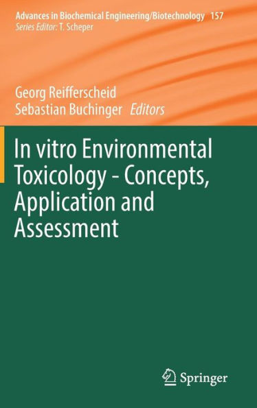 vitro Environmental Toxicology - Concepts, Application and Assessment