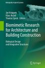 Biomimetic Research for Architecture and Building Construction: Biological Design and Integrative Structures