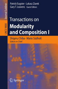 Title: Transactions on Modularity and Composition I, Author: Shigeru Chiba