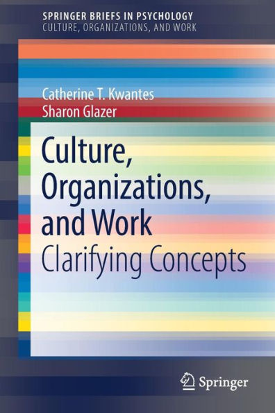 Culture, Organizations, and Work: Clarifying Concepts