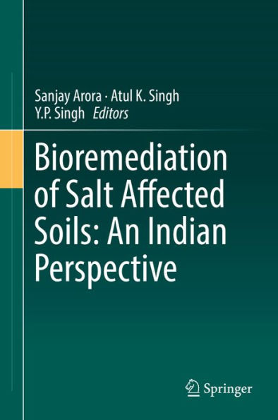 Bioremediation of Salt Affected Soils: An Indian Perspective