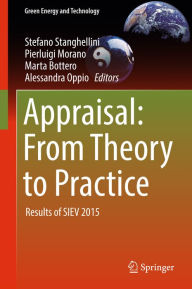 Title: Appraisal: From Theory to Practice: Results of SIEV 2015, Author: Stefano Stanghellini
