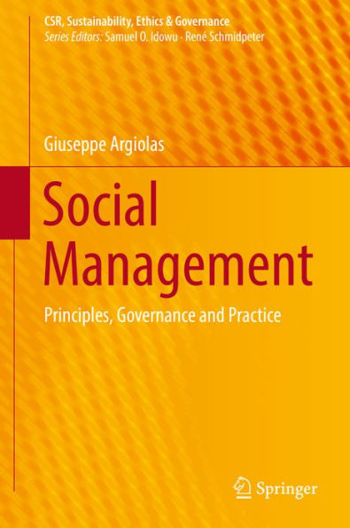 Social Management: Principles, Governance and Practice
