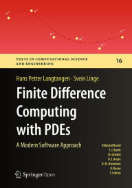 Title: Finite Difference Computing with PDEs: A Modern Software Approach, Author: Hans Petter Langtangen