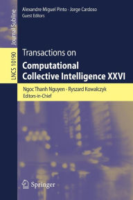 Title: Transactions on Computational Collective Intelligence XXVI, Author: Ngoc Thanh Nguyen
