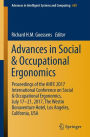Advances in Social & Occupational Ergonomics: Proceedings of the AHFE 2017 International Conference on Social & Occupational Ergonomics, July 17-21, 2017, The Westin Bonaventure Hotel, Los Angeles, California, USA