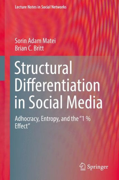 Structural Differentiation in Social Media: Adhocracy, Entropy, and the "1 % Effect"