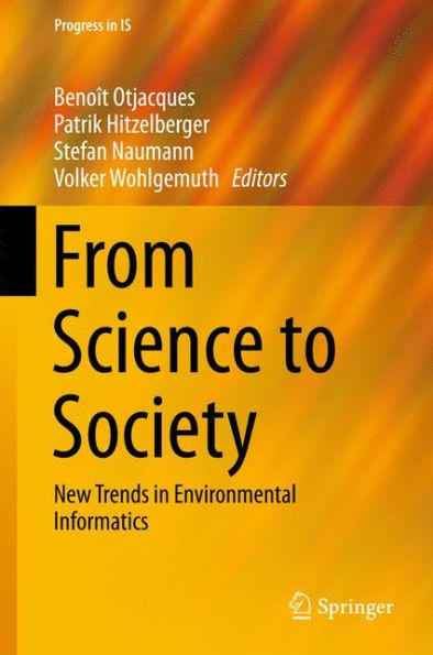 From Science to Society: New Trends in Environmental Informatics