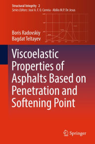 Title: Viscoelastic Properties of Asphalts Based on Penetration and Softening Point, Author: Boris Radovskiy