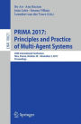 PRIMA 2017: Principles and Practice of Multi-Agent Systems: 20th International Conference, Nice, France, October 30 - November 3, 2017, Proceedings