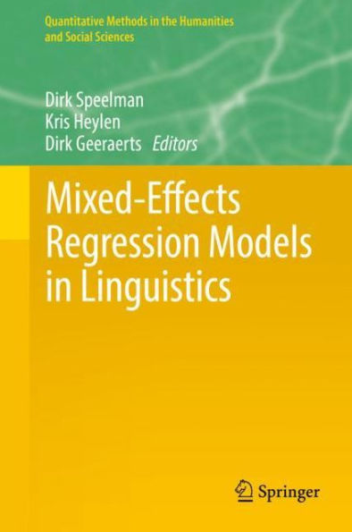 Mixed-Effects Regression Models Linguistics