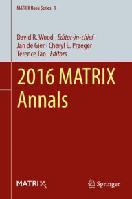 Title: 2016 MATRIX Annals, Author: Jan de Gier