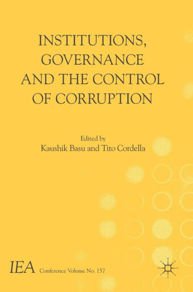 Institutions, Governance and the Control of Corruption