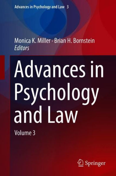 Advances Psychology and Law: Volume 3