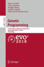 Genetic Programming: 21st European Conference, EuroGP 2018, Parma, Italy, April 4-6, 2018, Proceedings