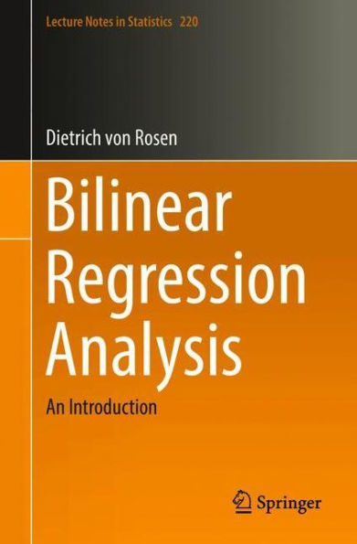 Bilinear Regression Analysis: An Introduction