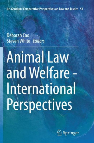 Animal Law and Welfare - International Perspectives