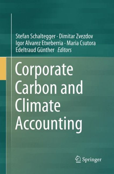 Corporate Carbon and Climate Accounting