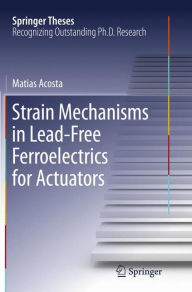 Title: Strain Mechanisms in Lead-Free Ferroelectrics for Actuators, Author: Matias Acosta