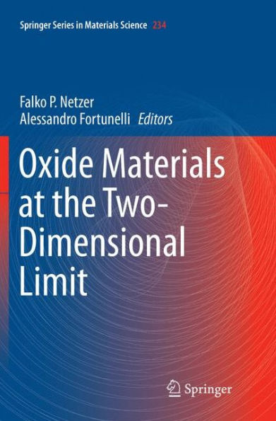 Oxide Materials at the Two-Dimensional Limit