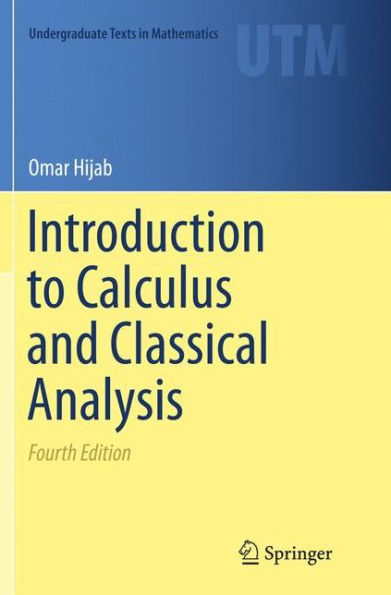 Introduction to Calculus and Classical Analysis / Edition 4