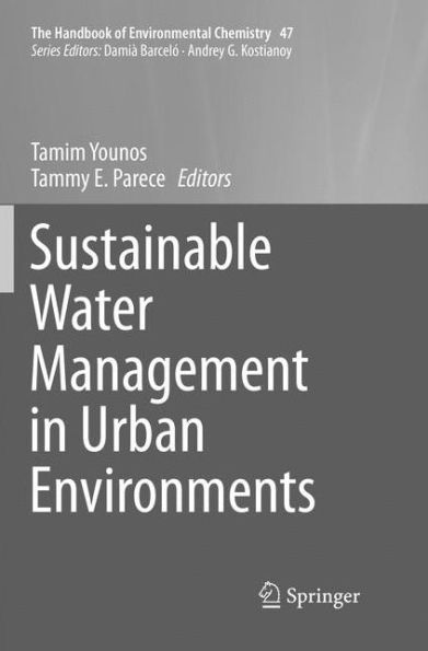 Sustainable Water Management Urban Environments