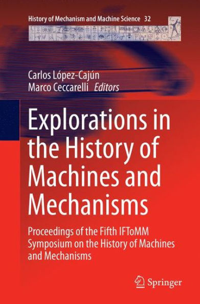 Explorations in the History of Machines and Mechanisms: Proceedings of the Fifth IFToMM Symposium on the History of Machines and Mechanisms