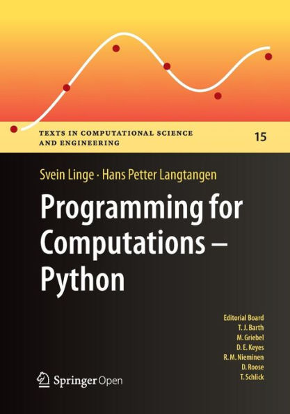 Programming for Computations - Python: A Gentle Introduction to Numerical Simulations with Python