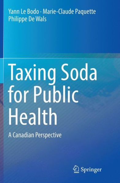 Taxing Soda for Public Health: A Canadian Perspective