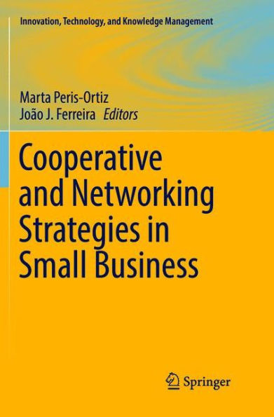 Cooperative and Networking Strategies Small Business