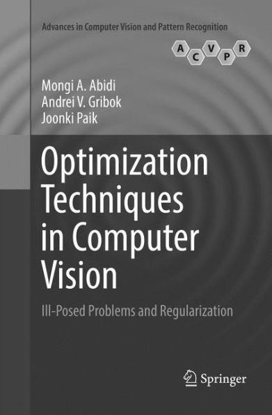Optimization Techniques in Computer Vision: Ill-Posed Problems and Regularization