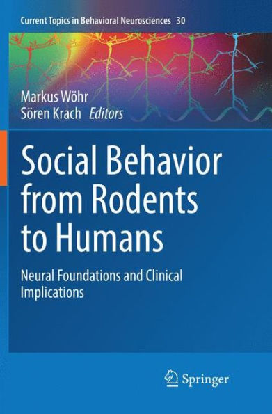 Social Behavior from Rodents to Humans: Neural Foundations and Clinical Implications