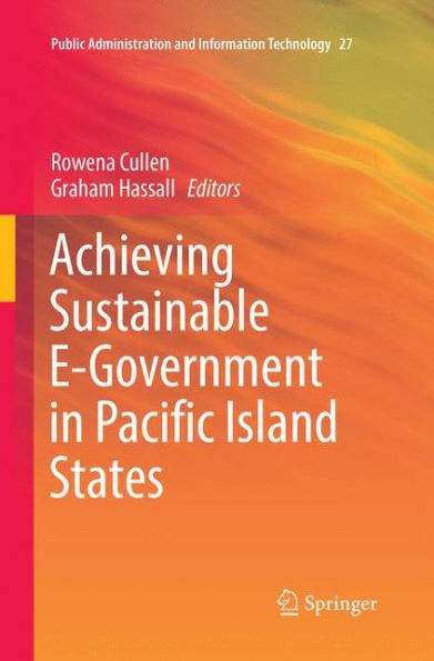 Achieving Sustainable E-Government in Pacific Island States