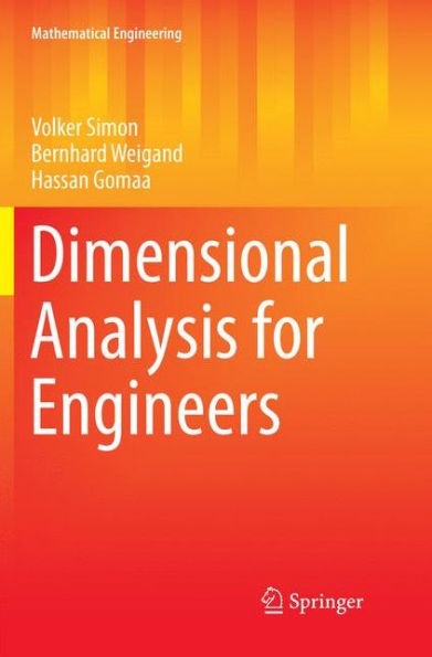 Dimensional Analysis for Engineers