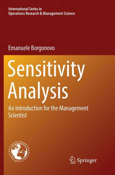 Sensitivity Analysis: An Introduction for the Management Scientist