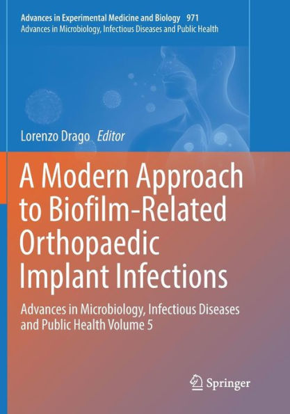 A Modern Approach to Biofilm-Related Orthopaedic Implant Infections: Advances in Microbiology, Infectious Diseases and Public Health Volume 5