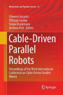 Cable-Driven Parallel Robots: Proceedings of the Third International Conference on Cable-Driven Parallel Robots