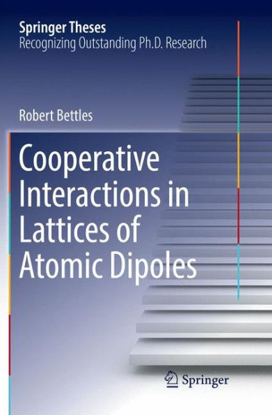 Cooperative Interactions in Lattices of Atomic Dipoles