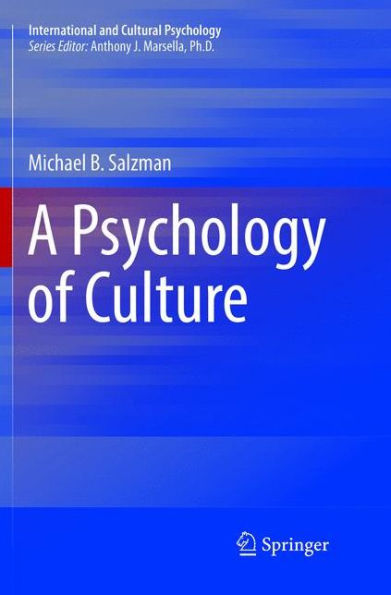 A Psychology of Culture