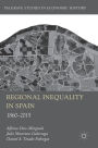 Regional Inequality in Spain: 1860-2015