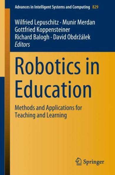 Robotics in Education: Methods and Applications for Teaching and Learning