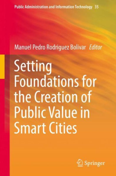 Setting Foundations for the Creation of Public Value Smart Cities