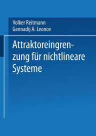 Title: Attraktoreingrenzung für nichtlineare Systeme, Author: Volker Reitmann