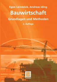 Title: Bauwirtschaft: Grundlagen und Methoden, Author: Egon Leimböck